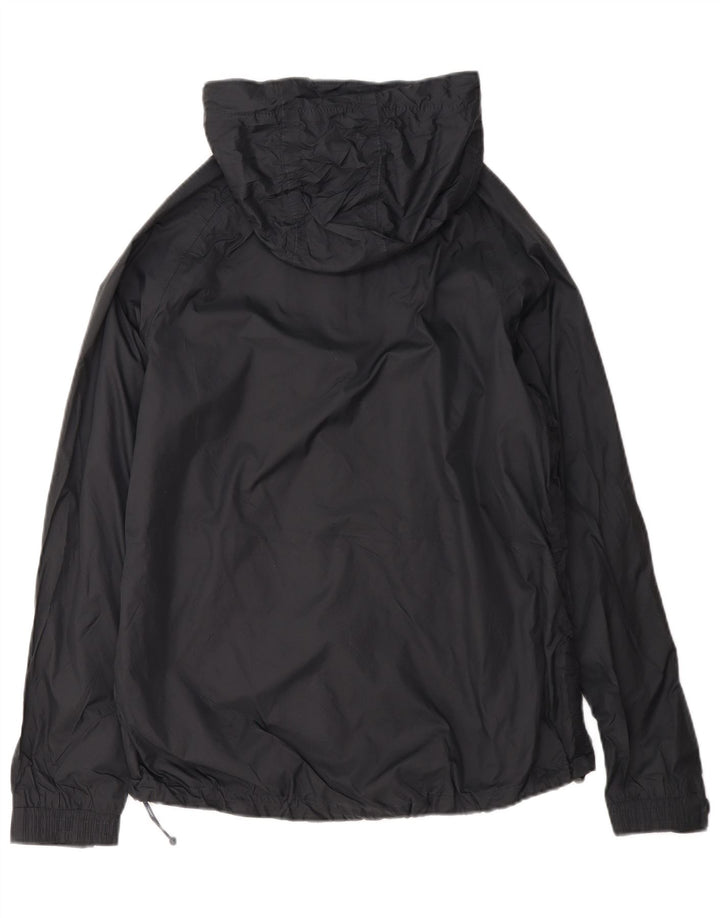 Mountain Warehouse Damen-Regenjacke mit Kapuze, UK 12, Mittelschwarzes Nylon