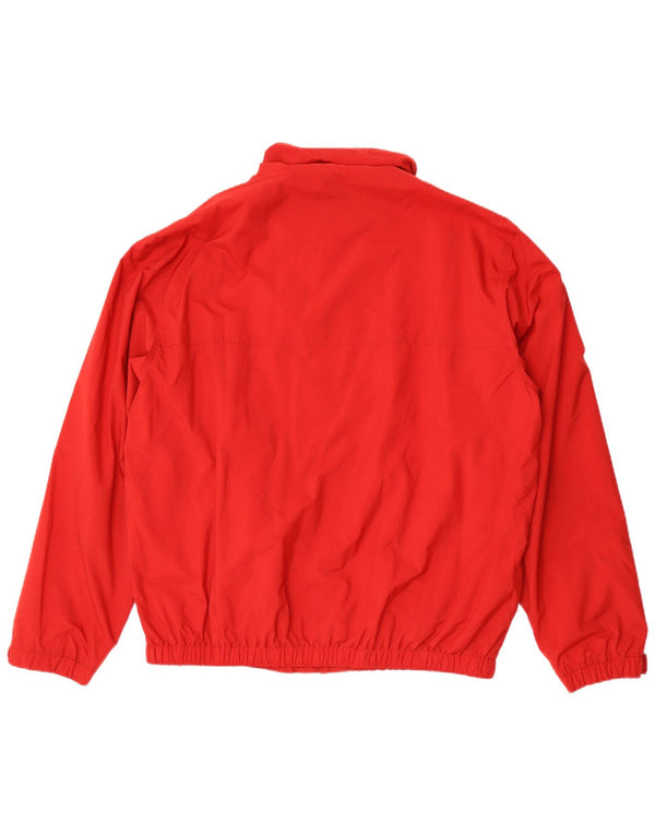 Lotto Herren Regenjacke UK 46 3XL Rotes Nylon