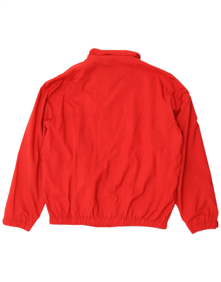 Lotto Herren Regenjacke UK 46 3XL Rotes Nylon