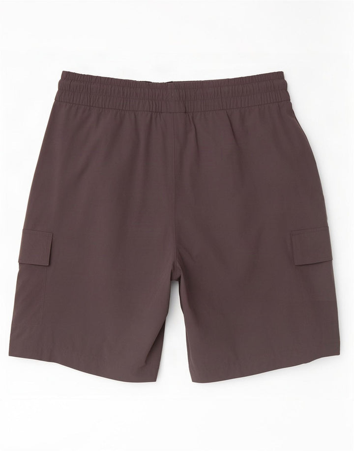 Gymshark Herren Cargo-Badeshorts, groß, aus grauem Nylon
