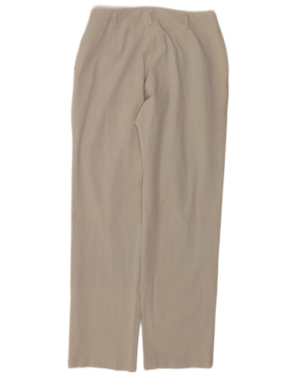 Hobbs Damen Gerade Freizeithose UK 8 Small W27 L28 Beige Baumwolle