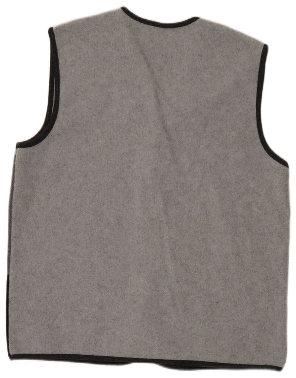 Gira Puccino Damen-Cardigan mit Grafik, Gr. 18, XL, grau geblümt
