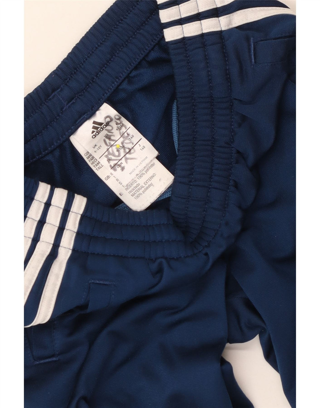 Adidas Jungen Trainingshose Jogger 9-10 Jahre Marineblau Polyester