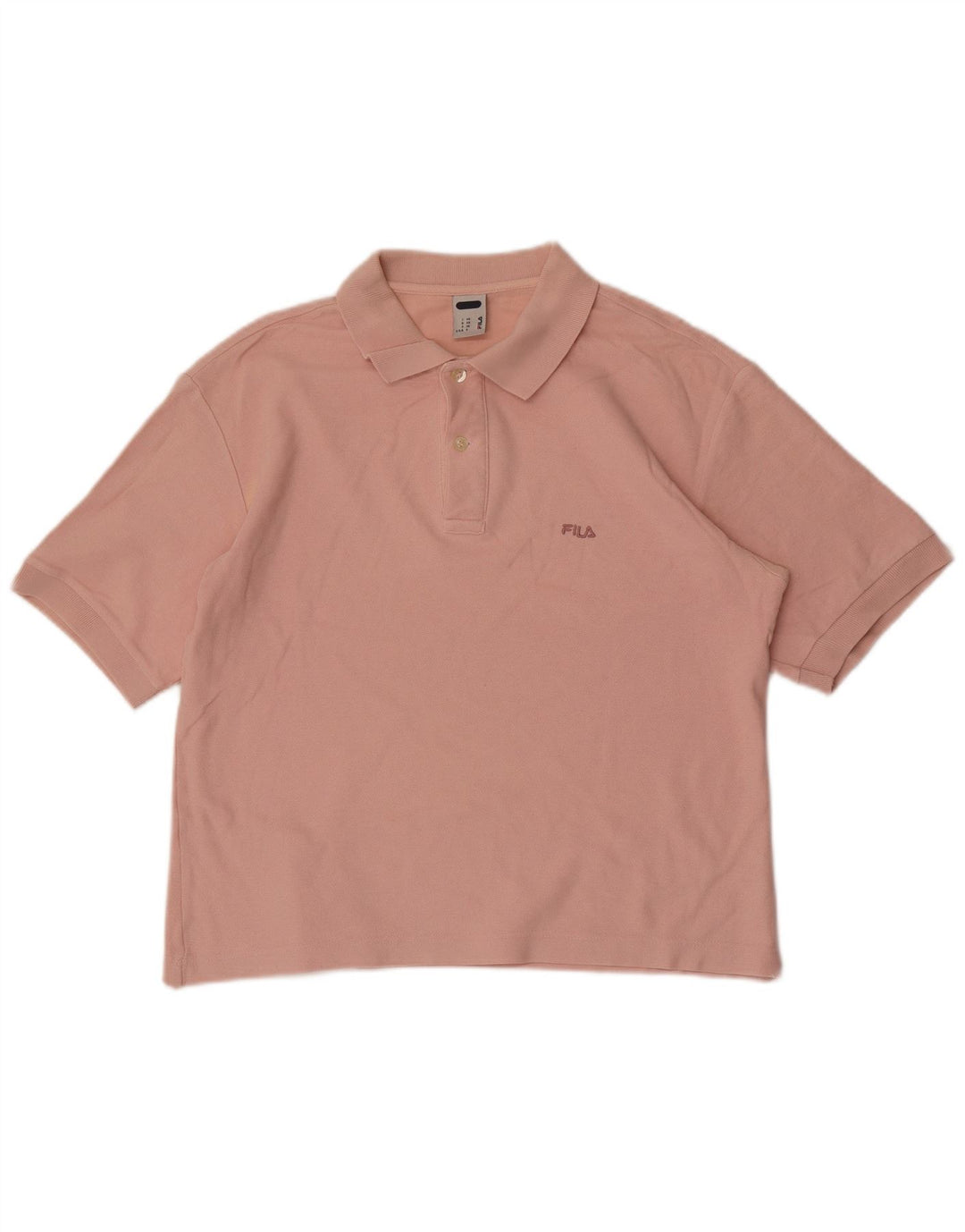 Fila Herren Poloshirt Small Pink