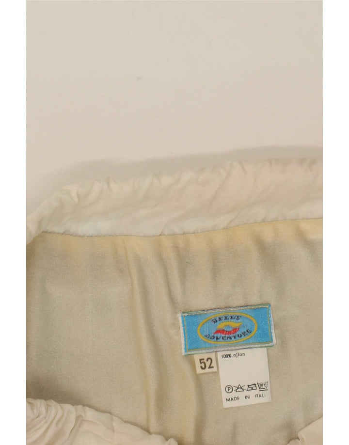 Vintage Herren Badeshorts IT 52 Großes mehrfarbiges Colourblock-Nylon