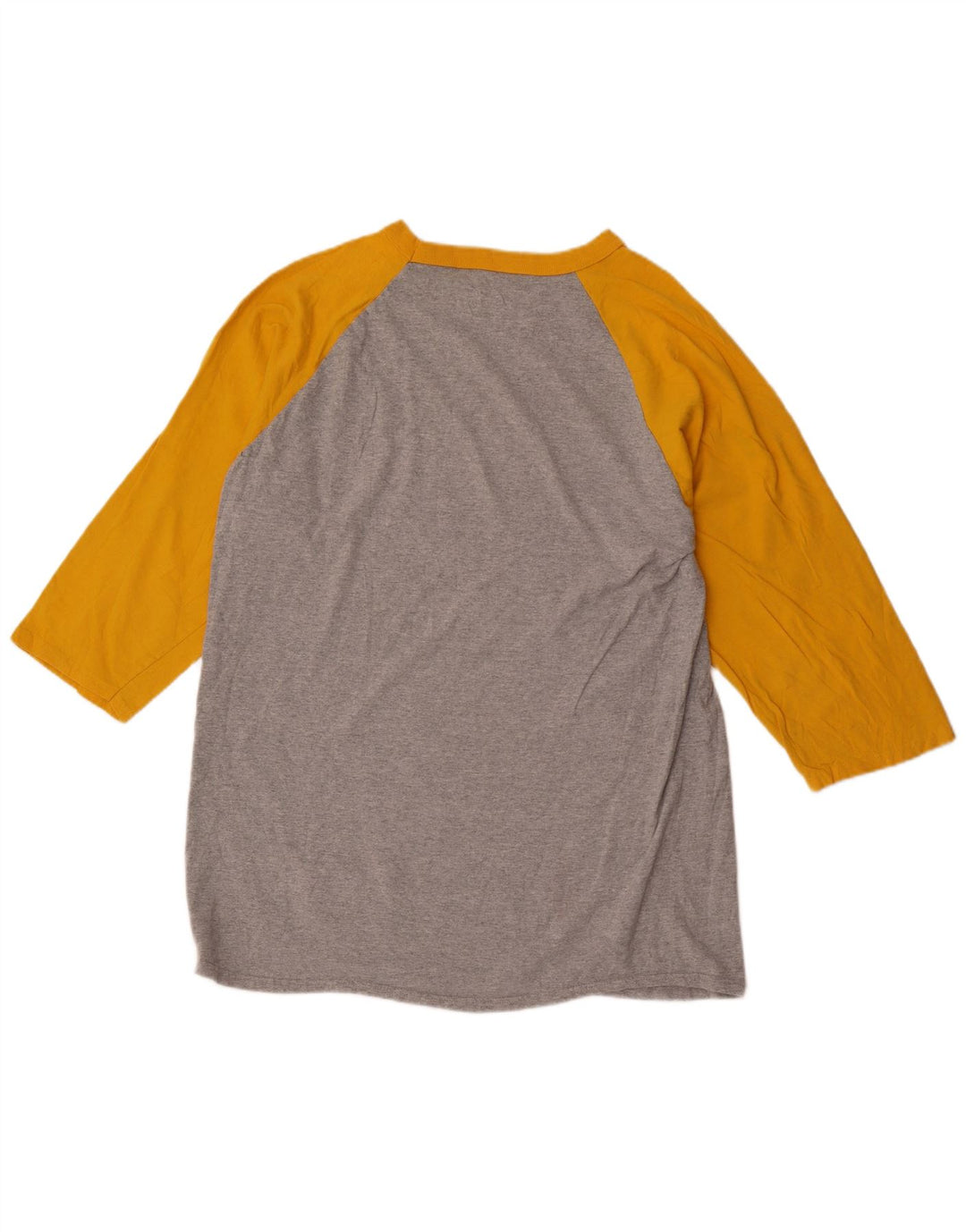 CHAMPION Herren-Top, langärmelig, XL, Grau, Colourblock-Baumwolle