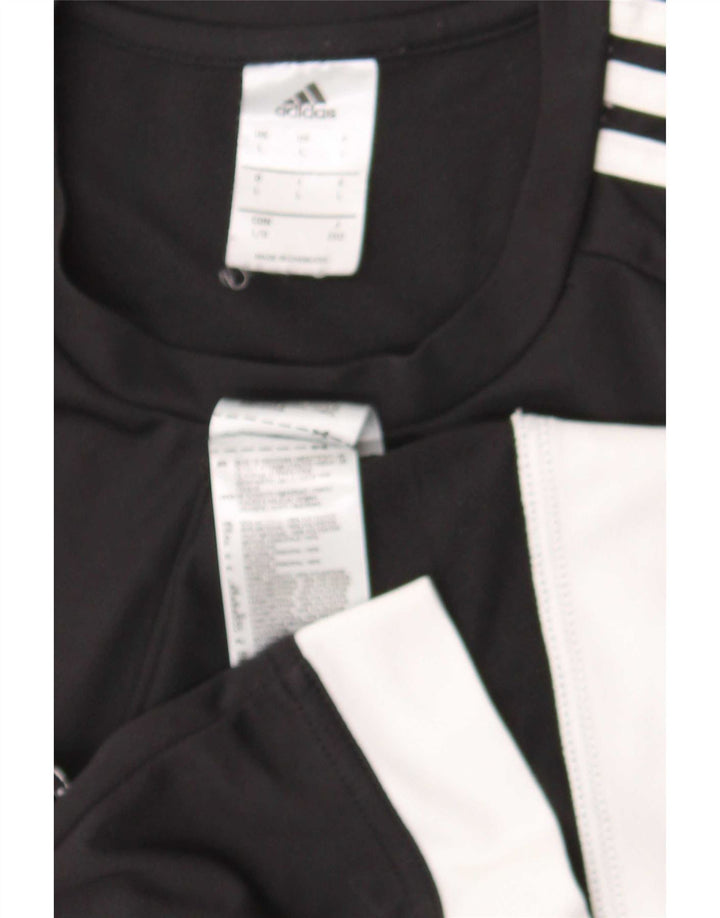 Adidas Herren T-Shirt Top Large Schwarz Polyester