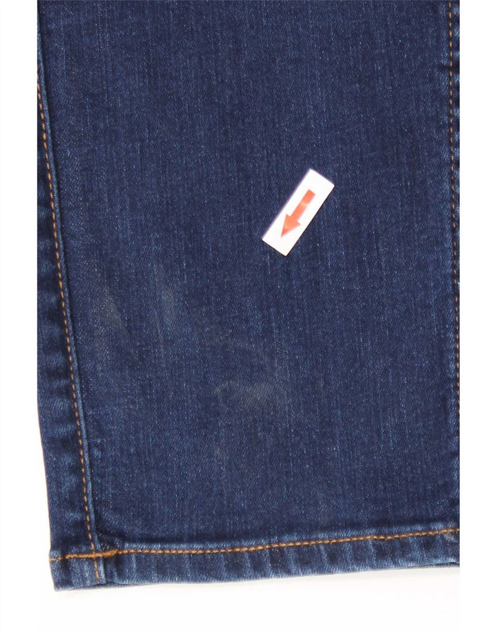 Lee Damen Elly Slim Jeans W30 L29 Marineblau Baumwolle