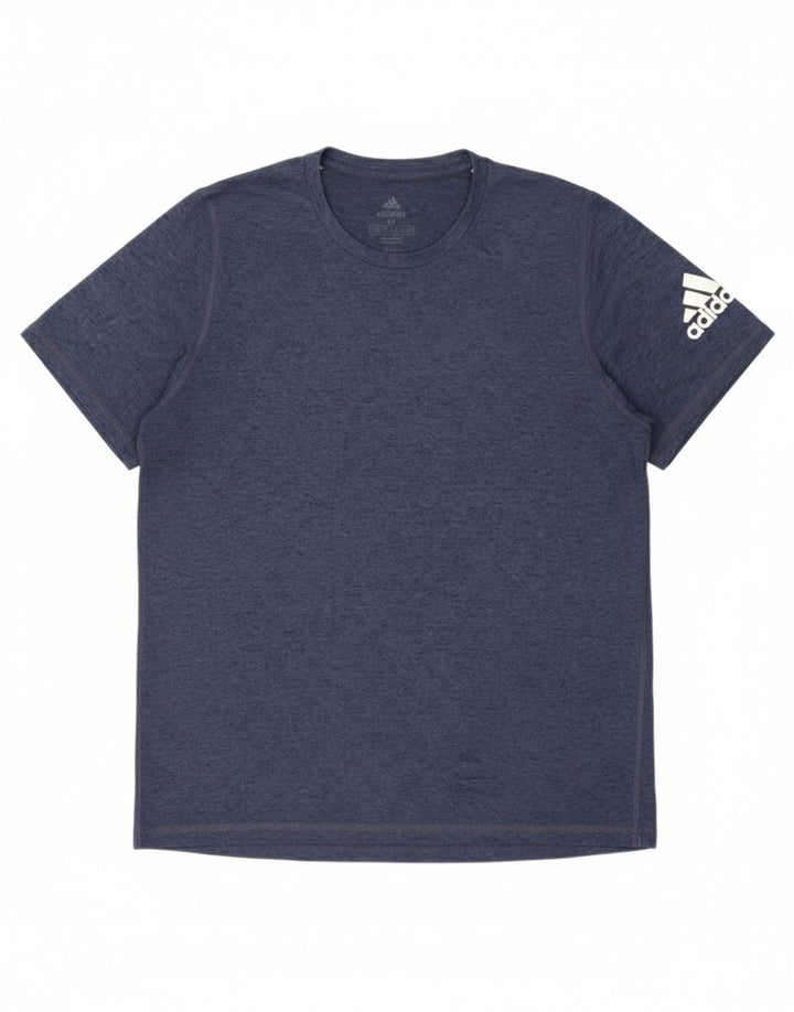 Adidas Herren Aeroready T-Shirt Top Medium Marineblau Polyester