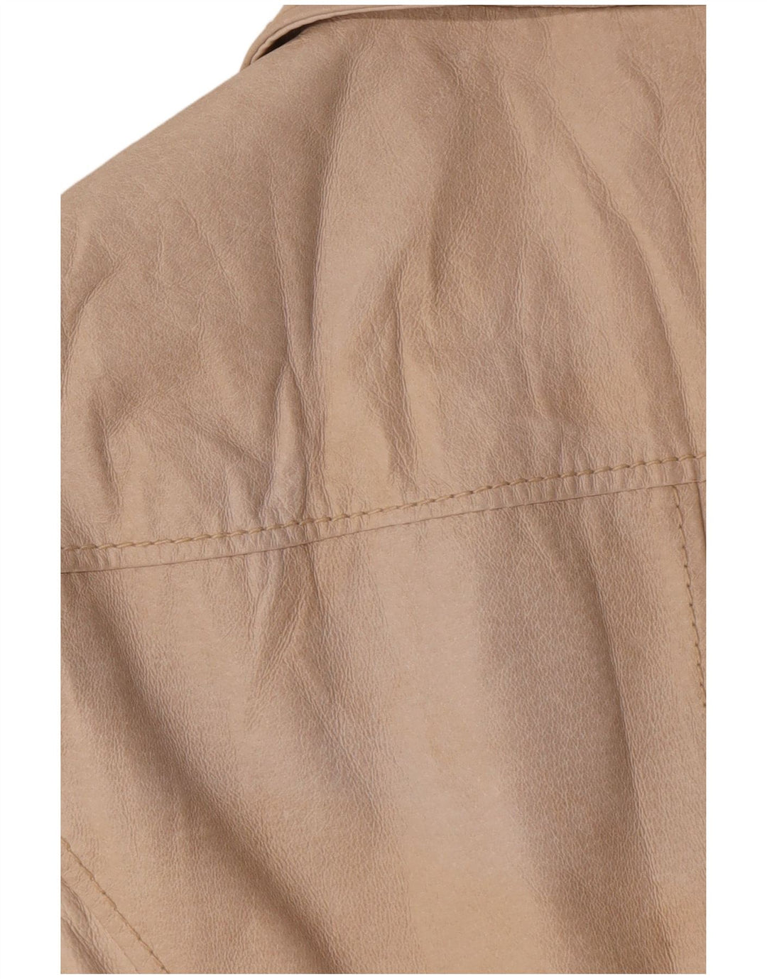 Conbipel Damen Lederjacke IT 42 Medium Beige Leder