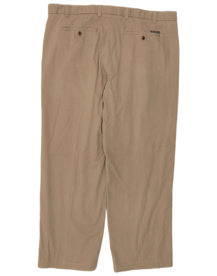 Eddie Bauer Herren gerade Chinohose W40 L30 Beige