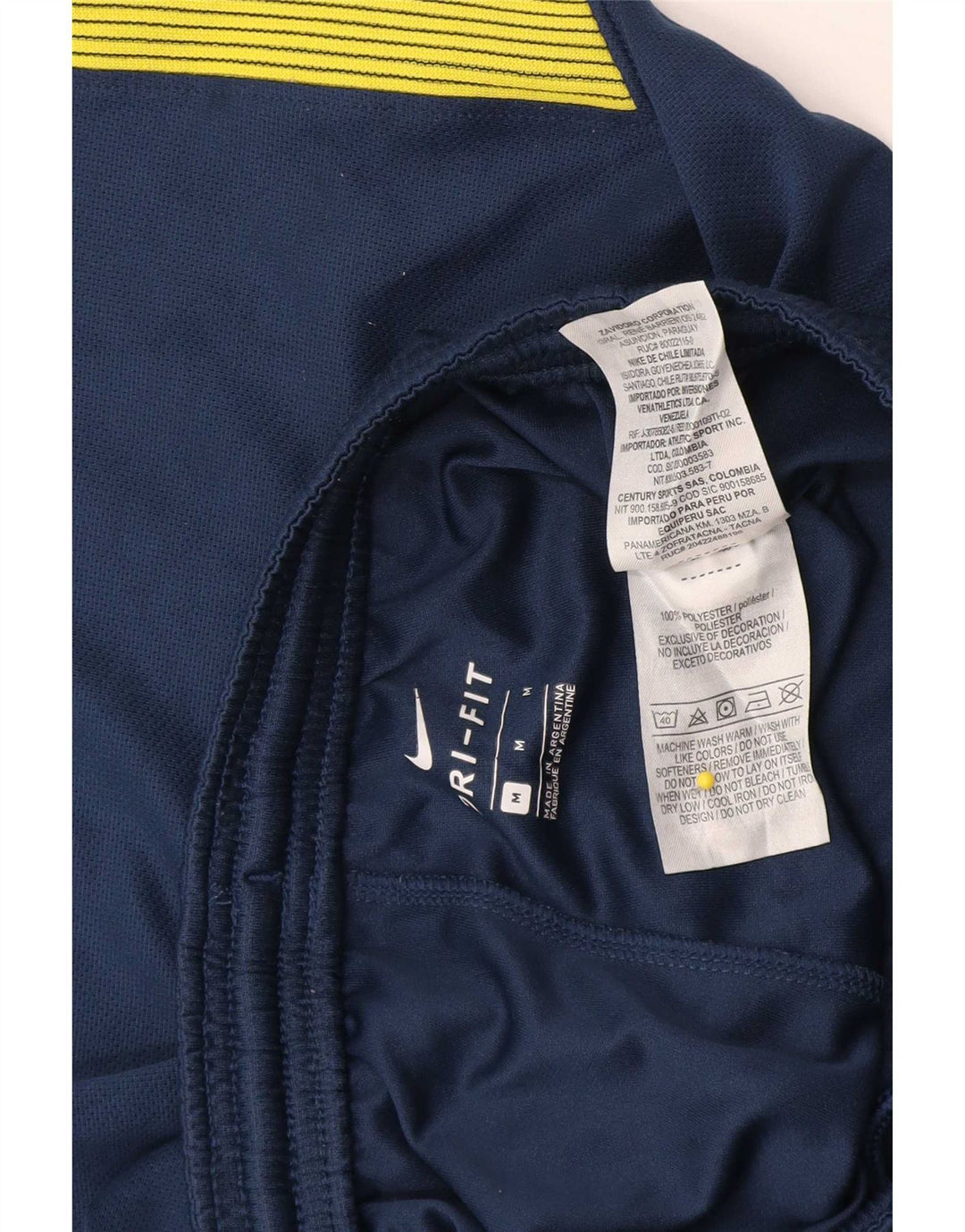 Nike Herren Boca Juniors Sportshorts Mittelgroßes marineblaues Farbblock-Polyester