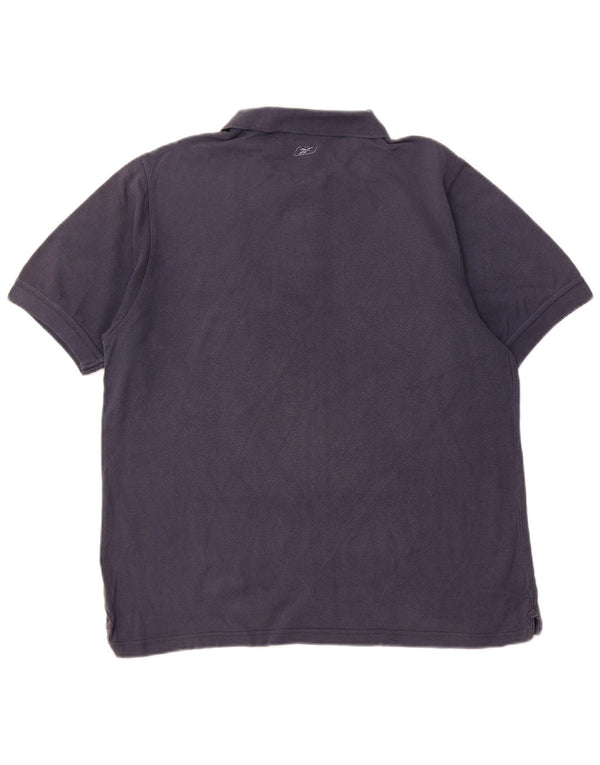 REEBOK Herren Poloshirt Medium Marineblau