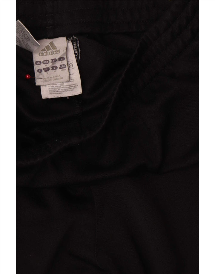 Adidas Herren Climalite Trainingshose Jogger Großes schwarzes Polyester