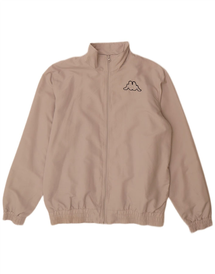 Kappa Herren Bomberjacke UK 42 XL Beige Polyester