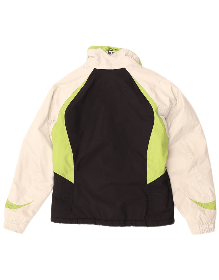 Columbia Damen-Skijacke in Übergröße, UK 10, Größe S, Schwarz, Colourblock-Nylon