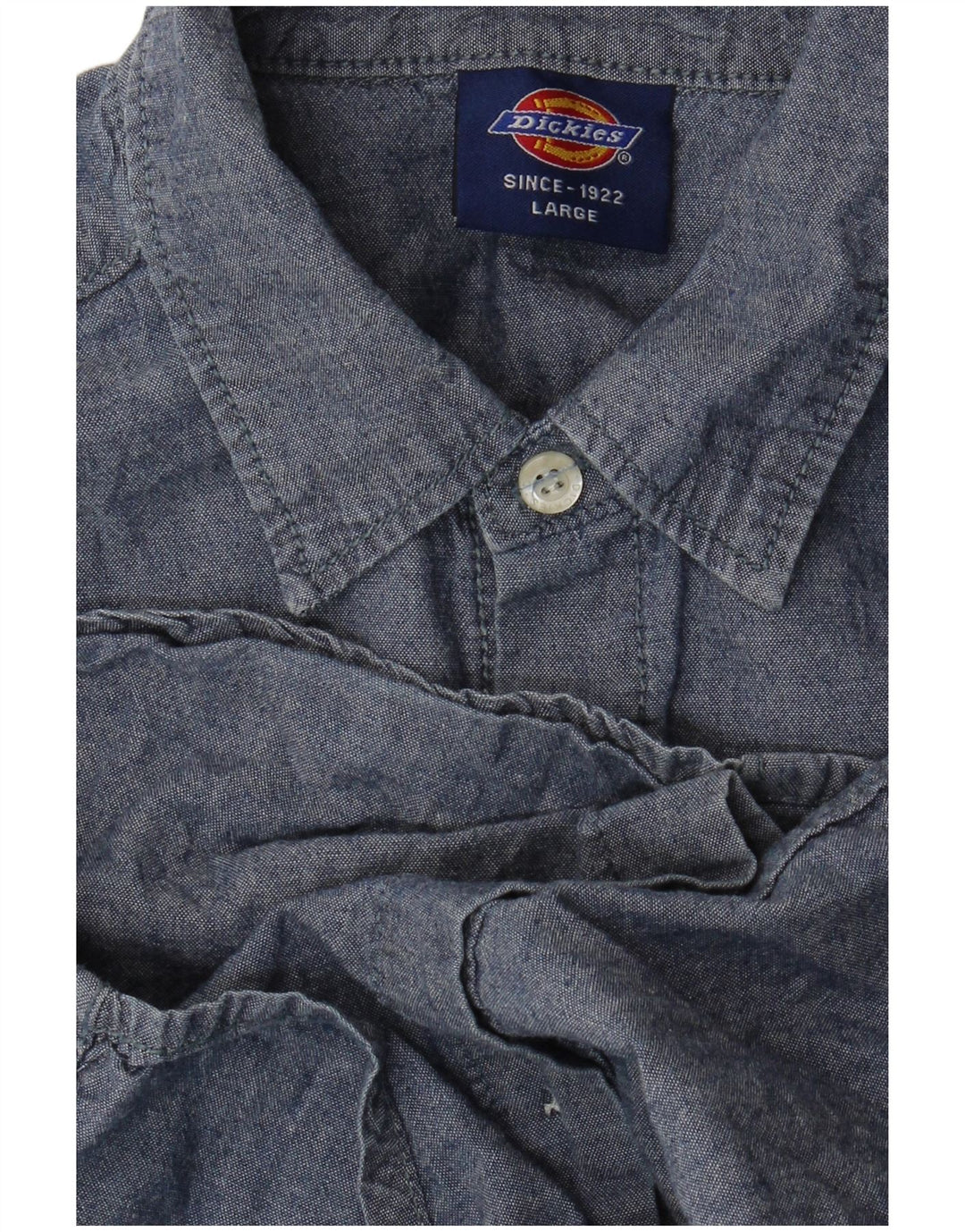 Dickies Herrenhemd, Größe L, Blau