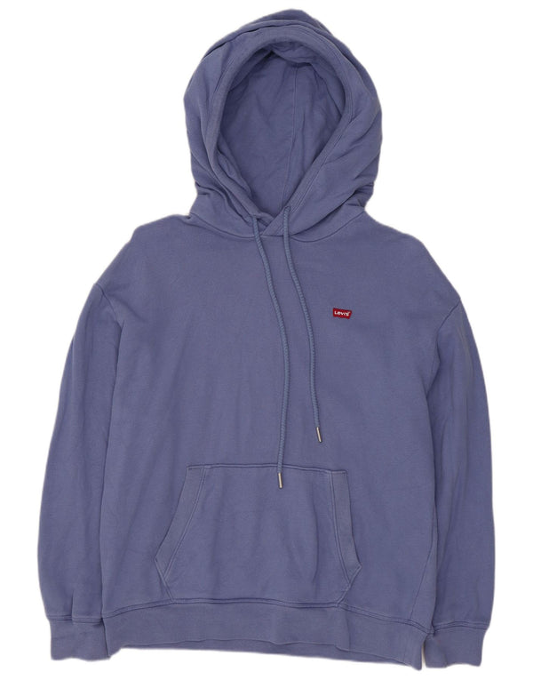 Levi's Damen-Pullover mit übergroßem Kapuzenpullover, Gr. 6, XS, Lila, Baumwolle
