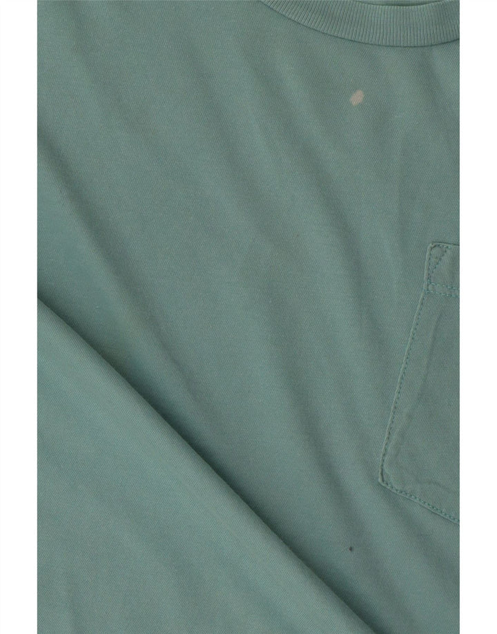 Carhartt Herren T-Shirt Top Small Türkis Baumwolle
