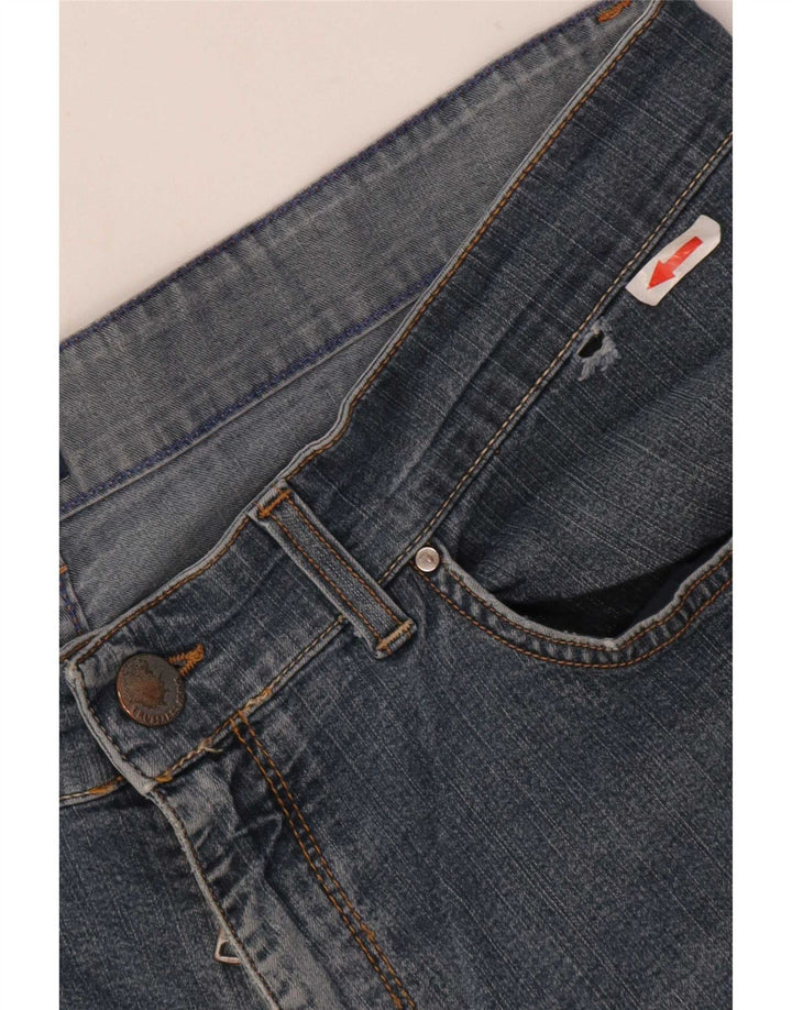 Trussardi Herren Straight Jeans W40 L29 Blau
