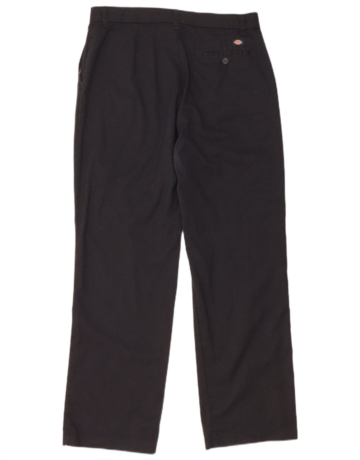 DICKIES Damen Regular Straight Chino-Hose US 12 Large W32 L31 Schwarz
