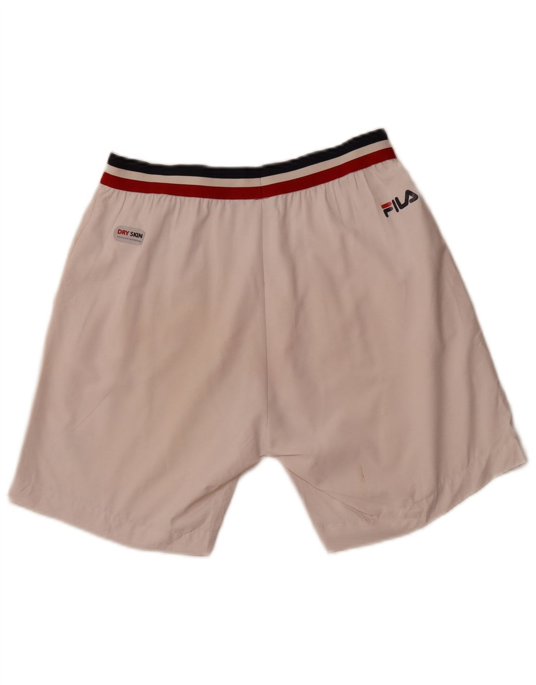 FILA Herren Sportshorts Small Weiß Polyester