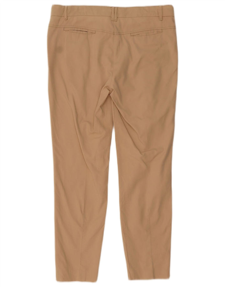 Zara Slim Chino-Hose für Damen, mittelgroß, W32, L26, Beige