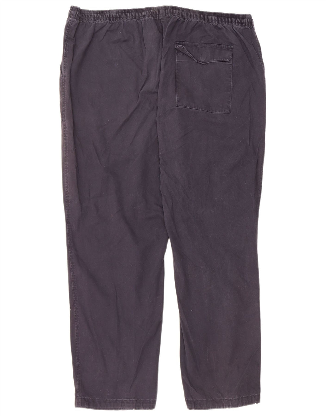 Marks & Spencer Herren-Chinohose, normal, W39 L29, marineblaue Baumwolle