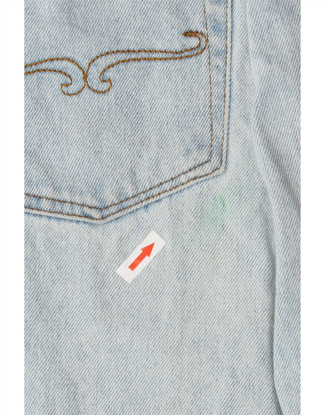 Charro Herren Straight Jeans W34 L29 Blaue Baumwolle