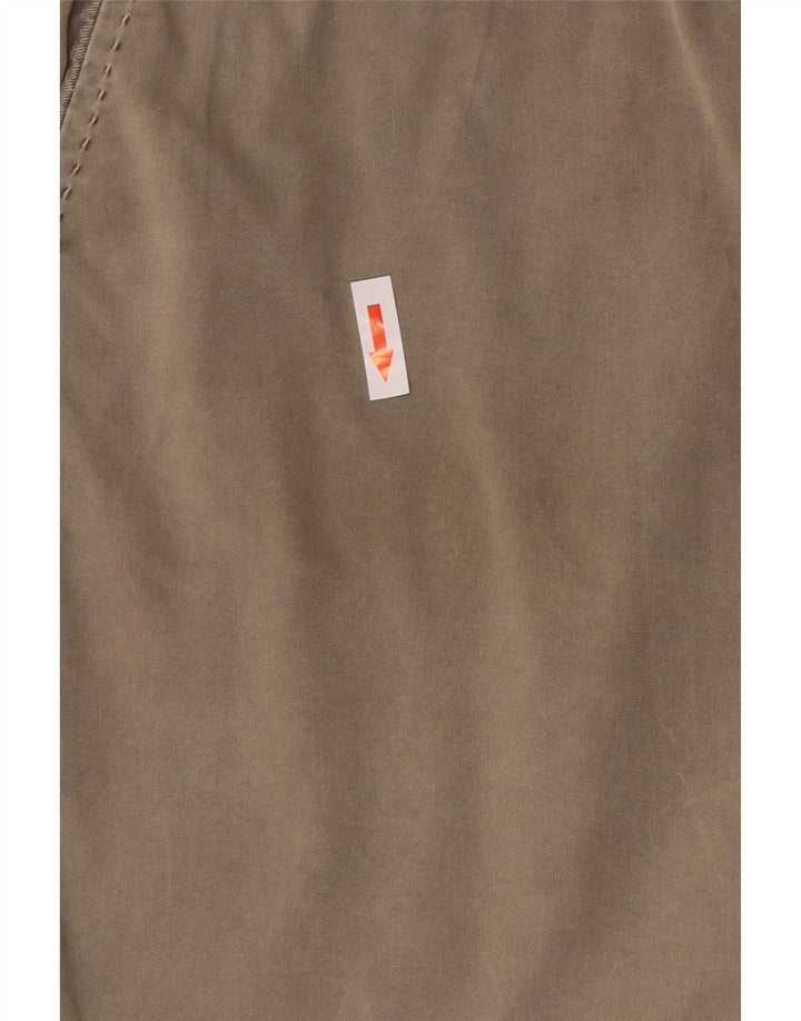 Marks & Spencer Damen Chinoshorts UK 12 Medium W30 Khaki Baumwolle