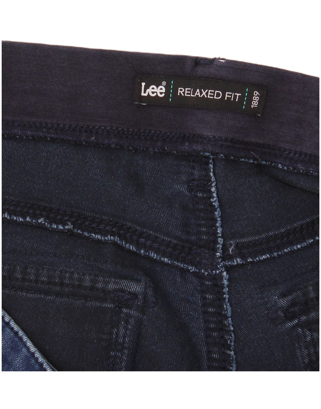 LEE Damen-Jeansshorts mit entspannter Passform, W36, XL, Blau