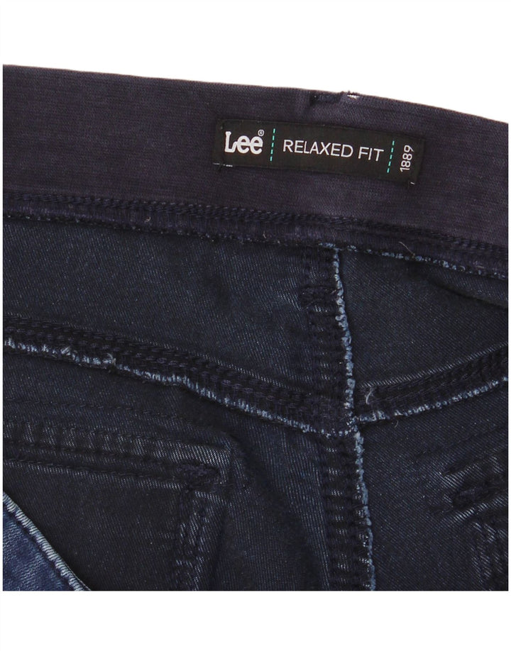 LEE Damen-Jeansshorts mit entspannter Passform, W36, XL, Blau