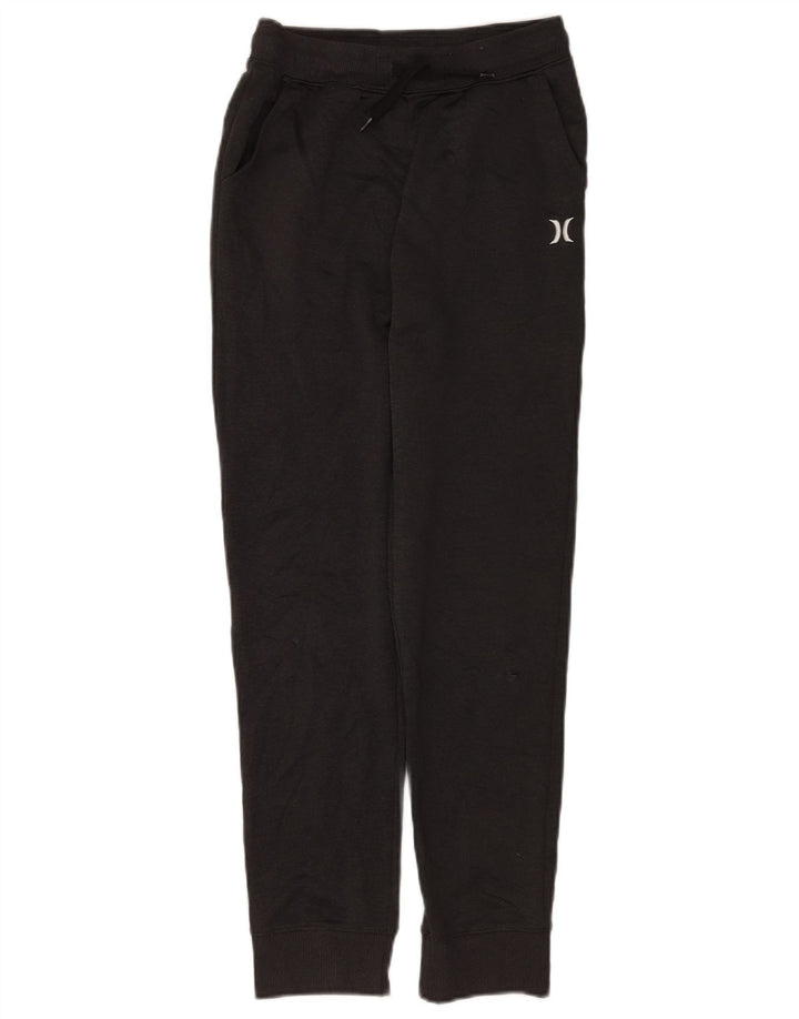 Hurley Jungen-Trainingshose, Jogginghose, 12–13 Jahre, Größe L, Grau, Polyester