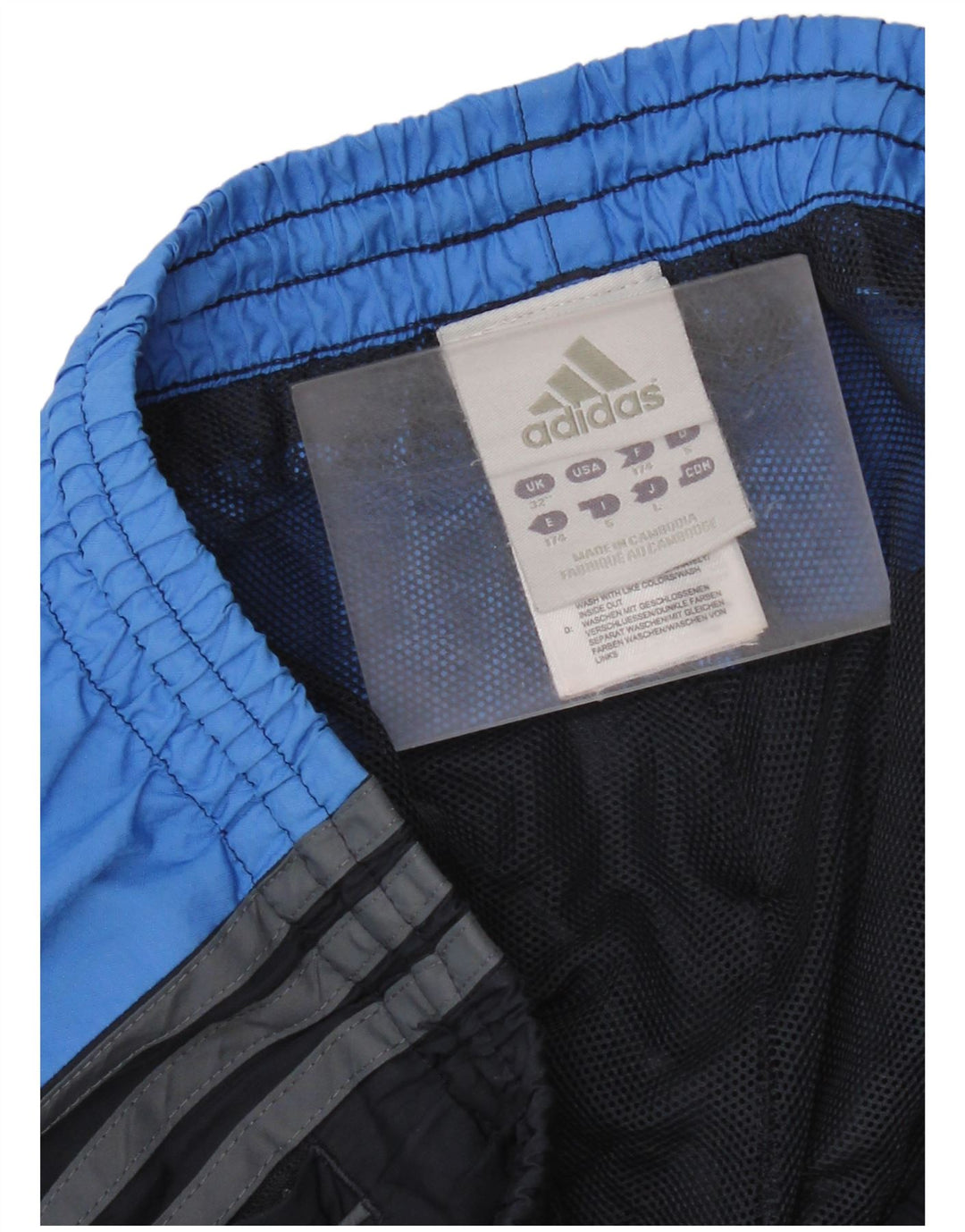 Adidas Herren-Trainingshose, Jogginghose, mittelgroß, Marineblau, Farbblock