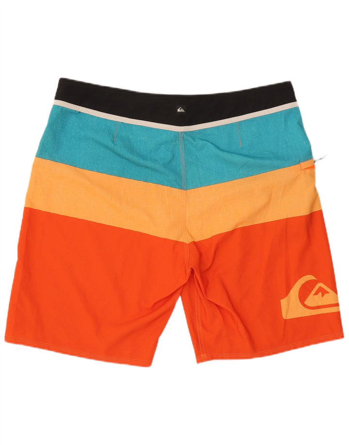 Quiksilver Herren-Badeshorts, groß, mehrfarbig, Colourblock-Polyester