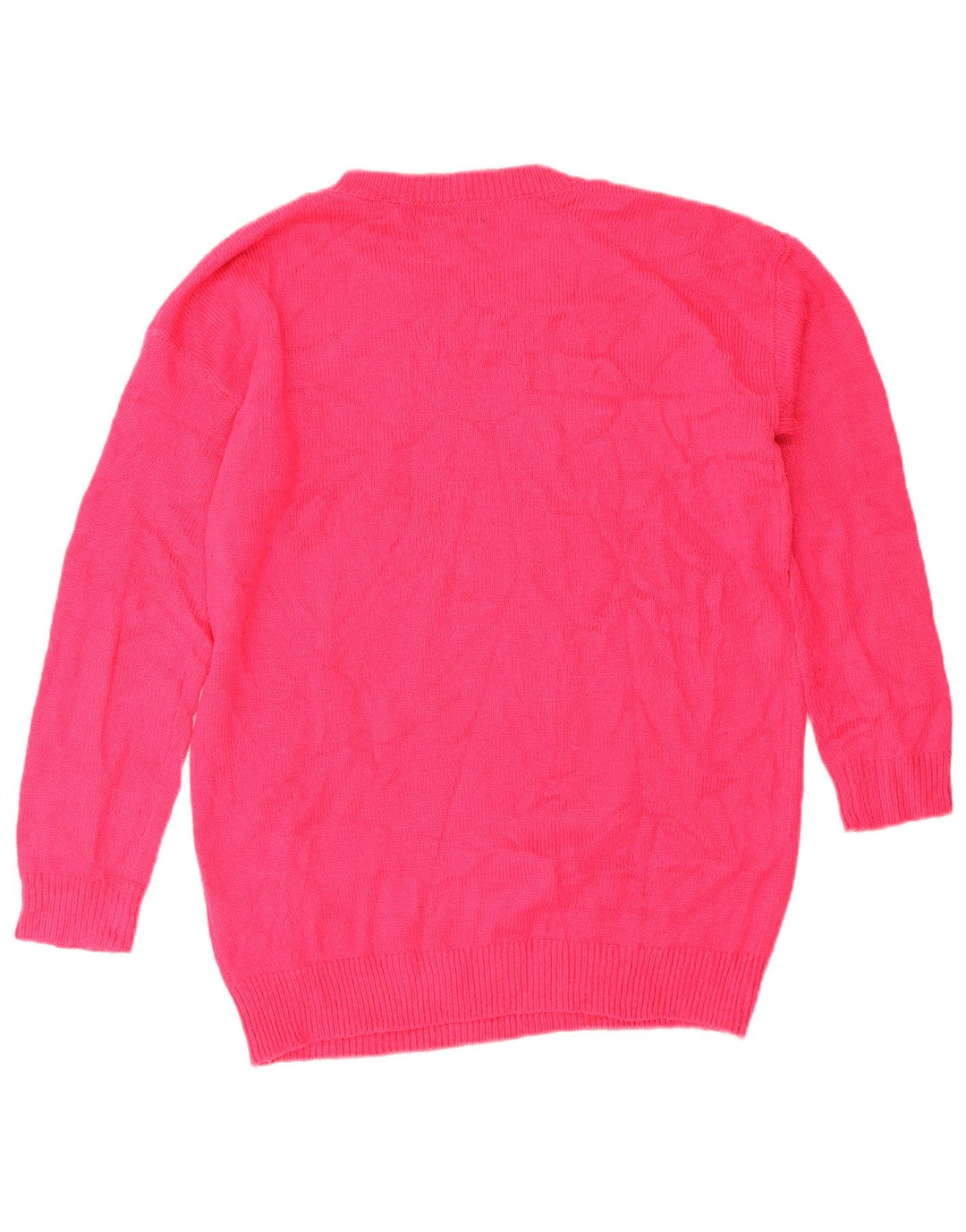 Marks & Spencer Damen-Pullover mit Rundhalsausschnitt, Gr. 14, mittelrosa, Weihnachten