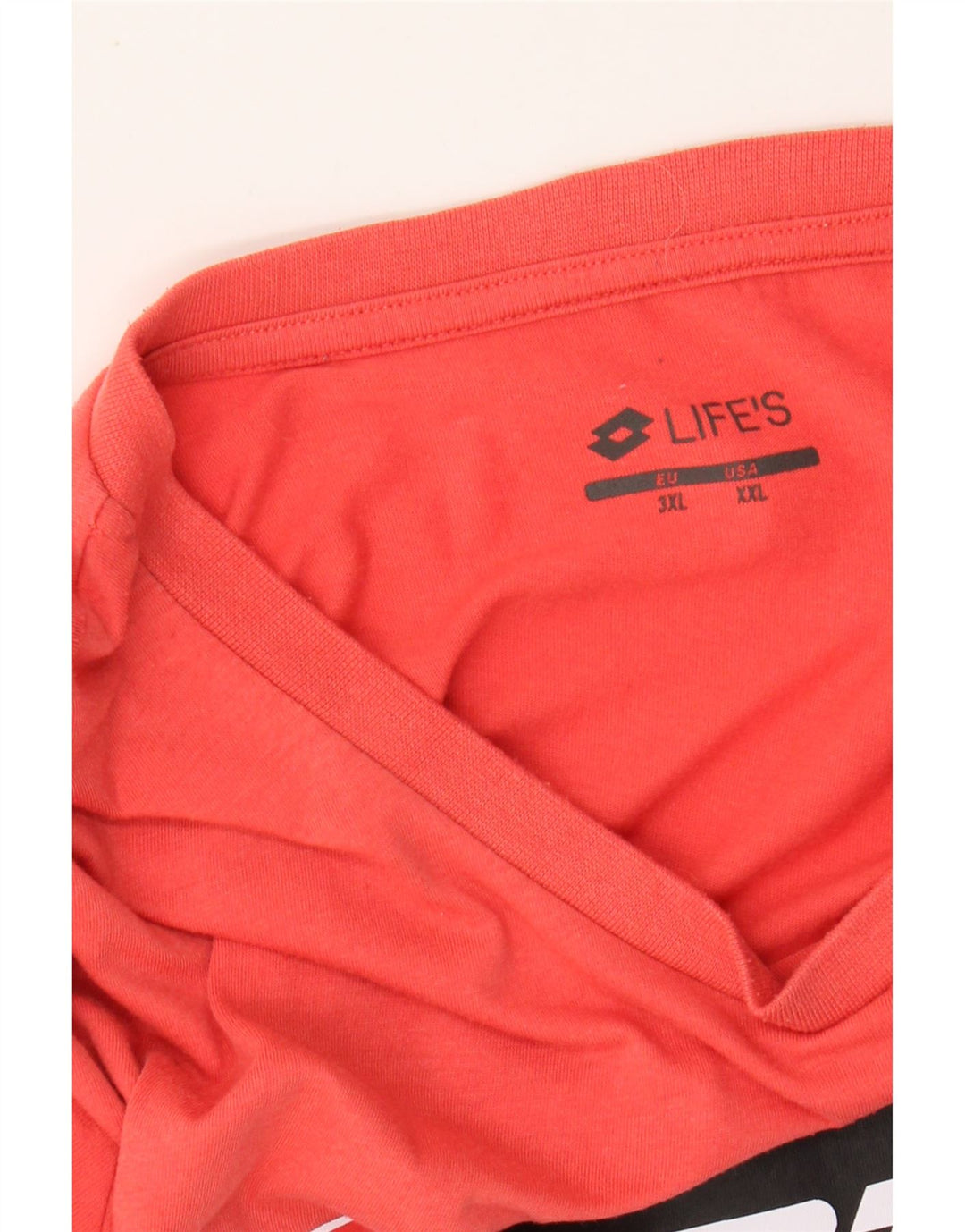 LOTTO Herren Grafik T-Shirt Top 2XL Rot