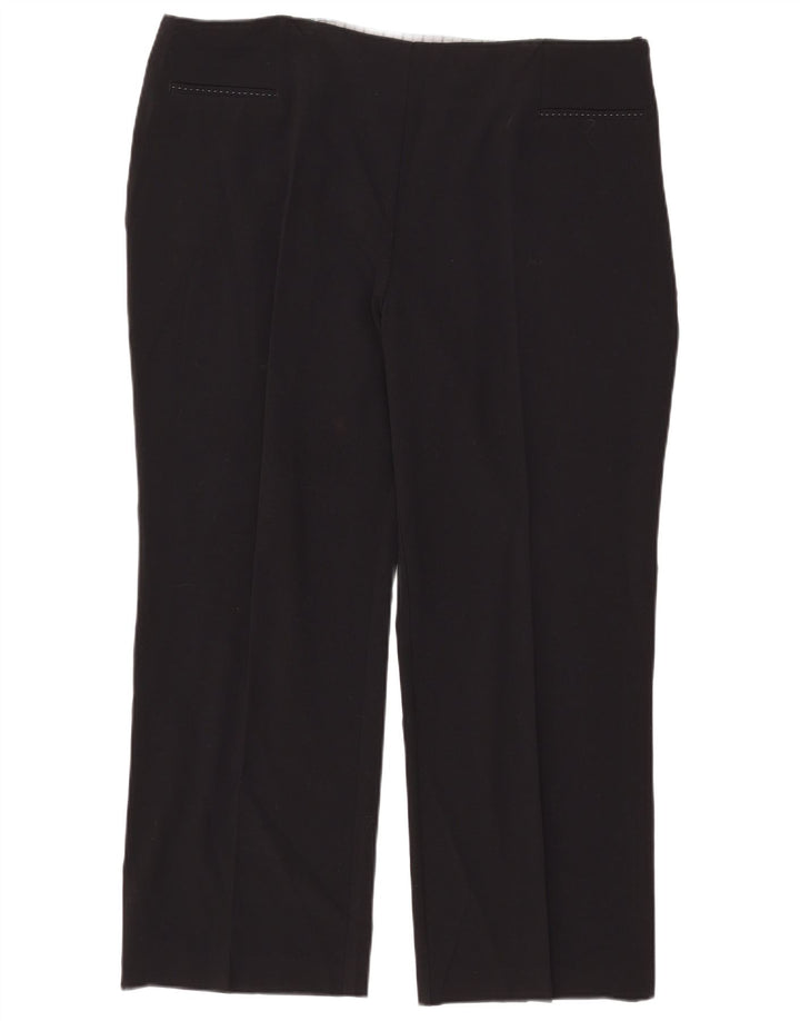 Marks & Spencer Damen Gerade Freizeithose W40 L27 Schwarz