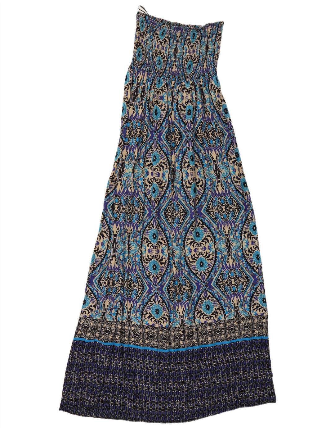Trägerloses Maxikleid für Damen von Monsoon, Größe S, mehrfarbig, Paisleymuster