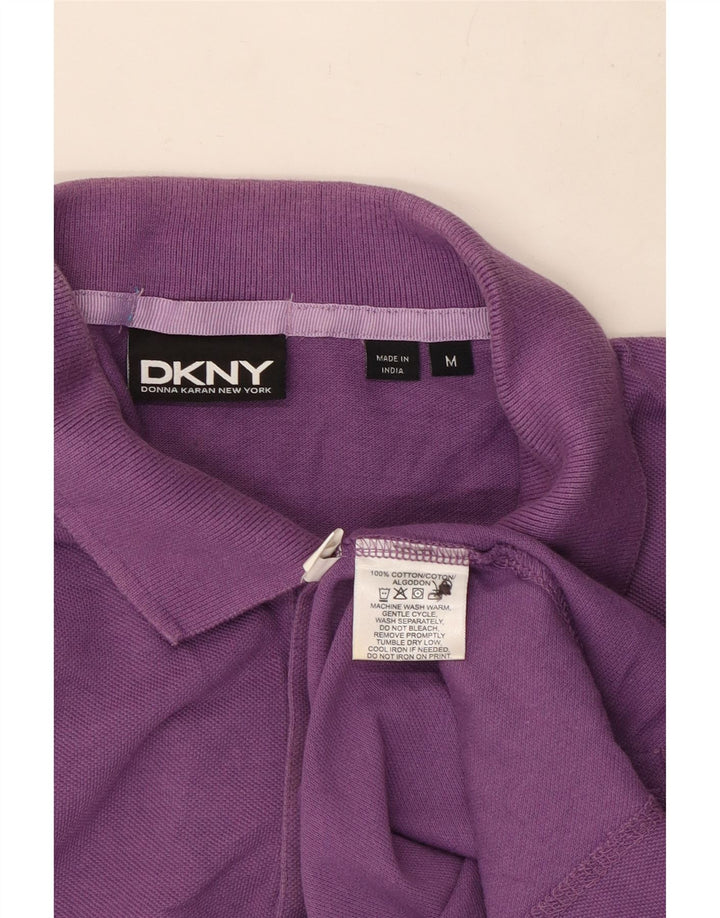 Dkny Herren-Poloshirt aus mittelvioletter Baumwolle