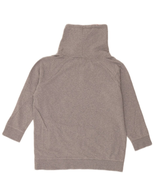Ellesse Womens Graphic Sweatshirt Pullover UK 16 Large Grau Baumwolle