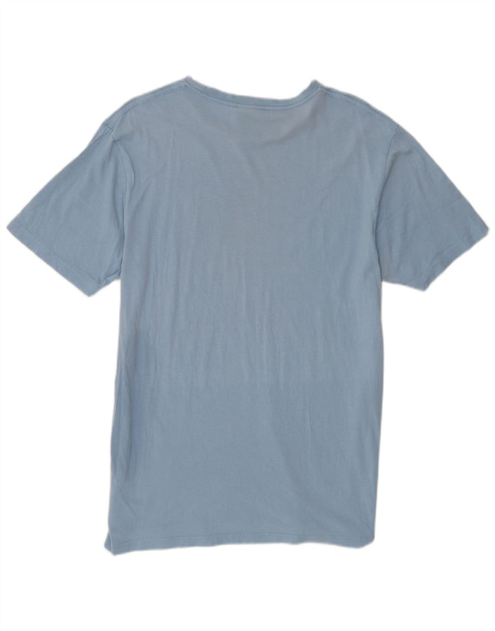 Ellesse Herren Grafik T-Shirt Top XL Blau Baumwolle