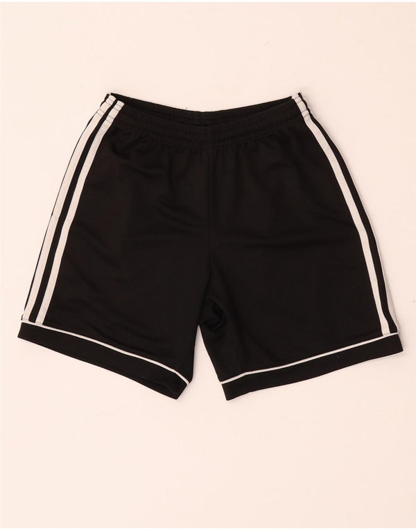 ADIDAS Climalite Sportshorts für Jungen, 11–12 Jahre, schwarzes Polyester