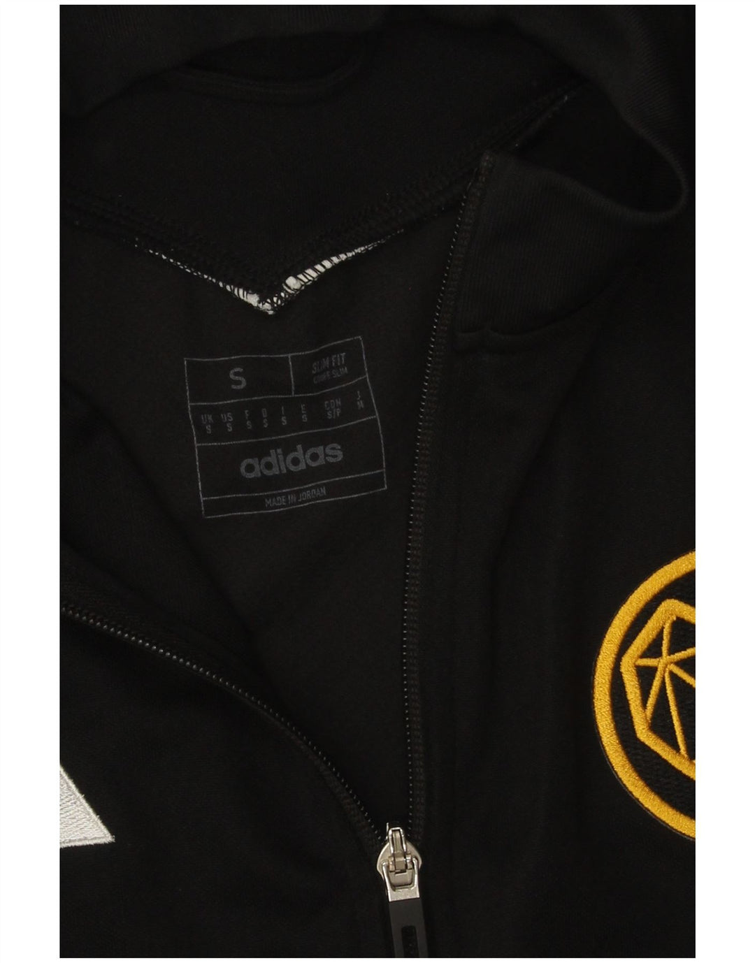 Adidas Herren Aeroready Slim Fit Trainingsanzug Top Jacke Small Schwarz Polyester