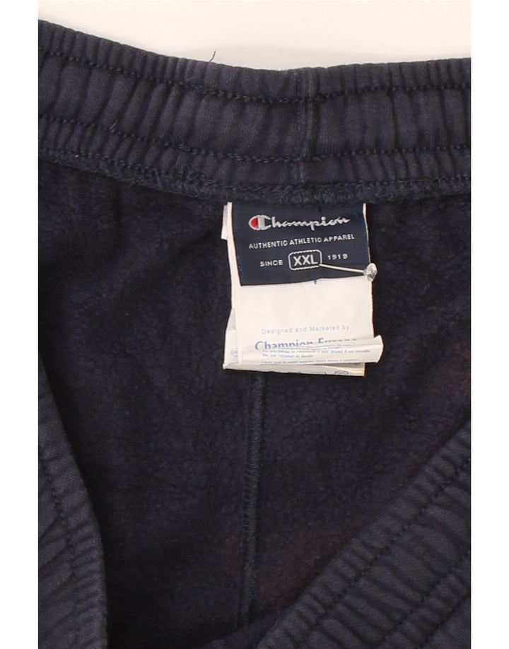 CHAMPION Mens Tracksuit Trousers 2XL  Navy Blue Cotton Vintage Champion and Second-Hand Champion from Messina Hembry 