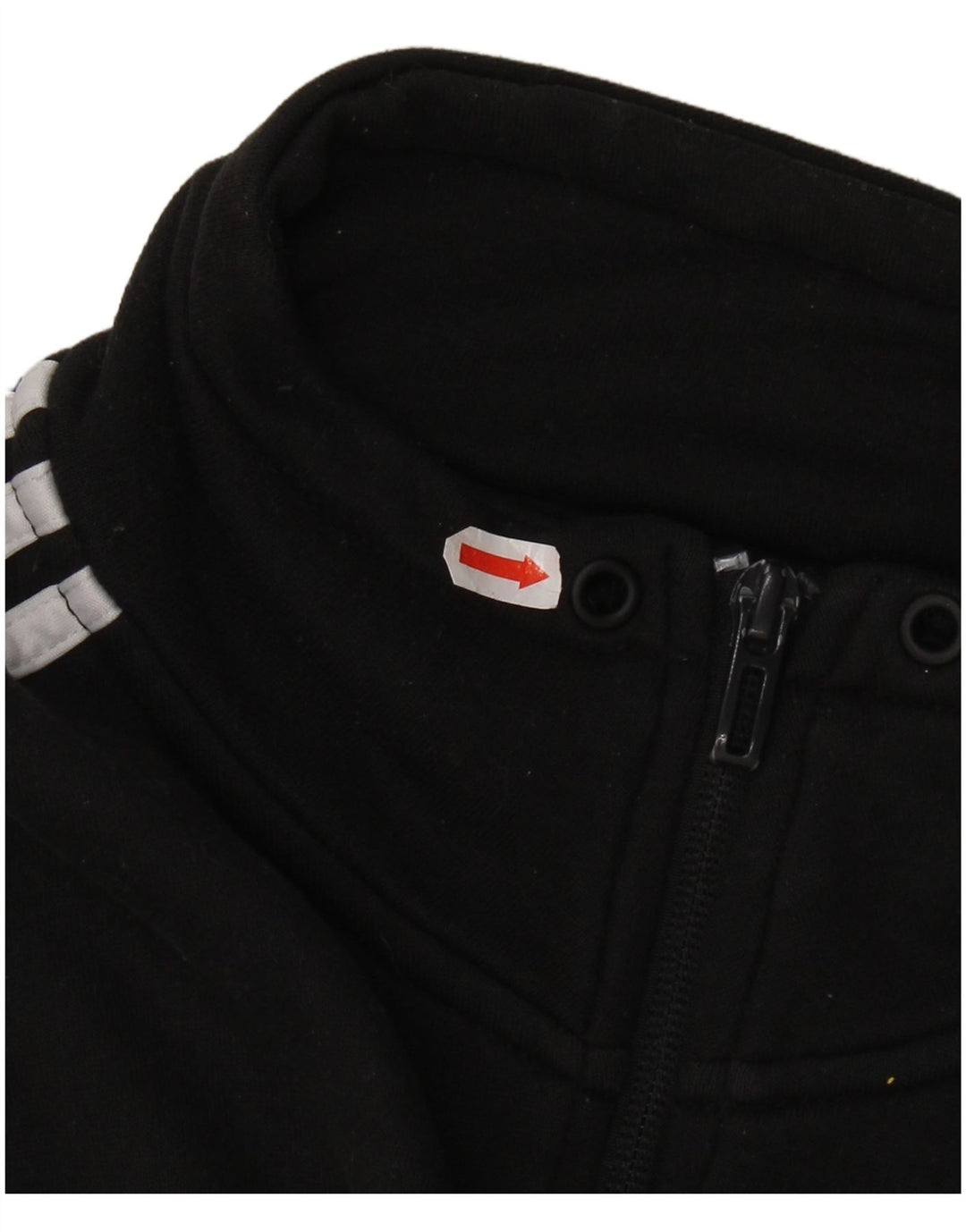 Adidas Damen Climalite Trainingsanzug Top Jacke UK 16/18 Large Schwarz Polyester