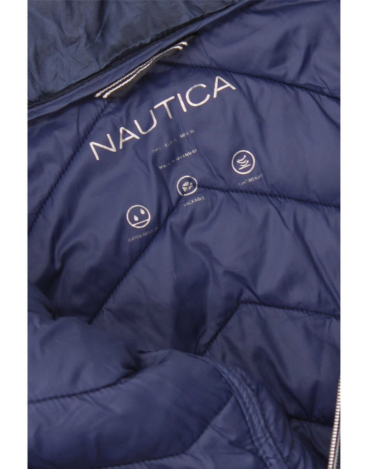 Nautica Damen Wattierte Jacke UK 18 XL Marineblau