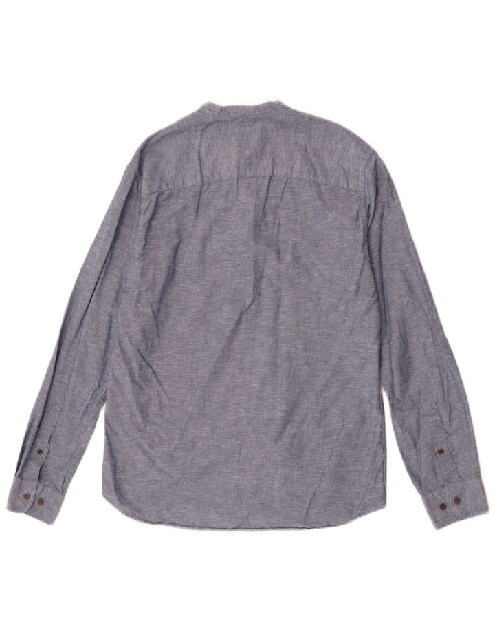 Jack & Jones Premium Slim Pullover-Hemd für Herren, Größe S, Marineblau meliert