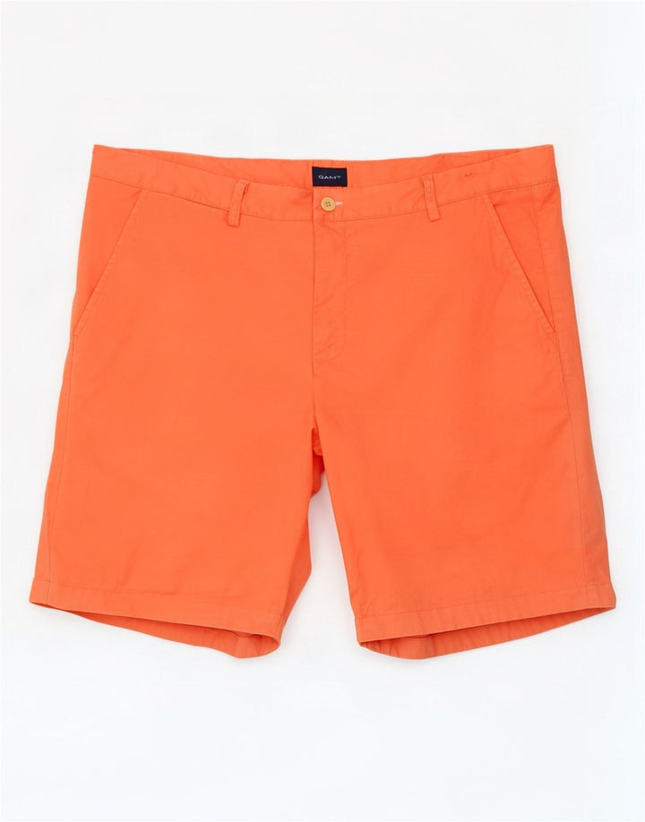 Gant Herren Chinoshorts W40 XL Orange Baumwolle