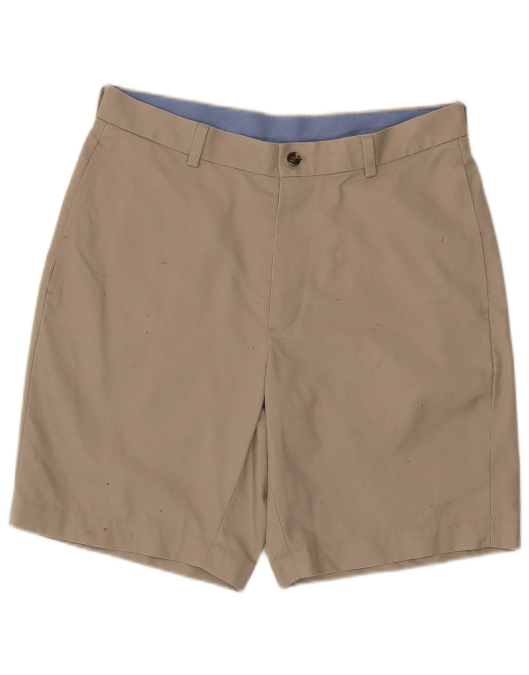 Brooks Brothers Herren Chino-Shorts W32 Mittelbeige Baumwolle